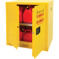 Armoire pour produits inflammables, 22 gal., 2 Porte(s), 35" La x 35" h x 22" p M & M Nord Ouest Inc