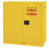 Armoire pour produits inflammables, 24 gal., 2 Porte(s), 43" La x 44" h x 12" p M & M Nord Ouest Inc