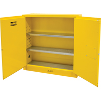 Armoire pour produits inflammables, 24 gal., 2 Porte(s), 43" La x 44" h x 12" p M & M Nord Ouest Inc