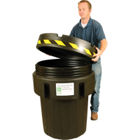 Baril de r&eacute;cup&eacute;ration Ultra-Recycled Overpack, 95 gal., Stationnaire M & M Nord Ouest Inc