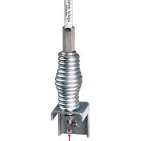 Support porte-drapeau Safety Whip, Fixation Ressort M & M Nord Ouest Inc
