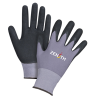 ZX-1 Premium Touchscreen Compatible Gloves, 10/X-Large, Nitrile/Foam Nitrile Coating, 15 Gauge, Nylon Shell M & M Nord Ouest Inc