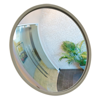 Convex Mirror with Bracket, Indoor/Outdoor, 12" Diameter M & M Nord Ouest Inc