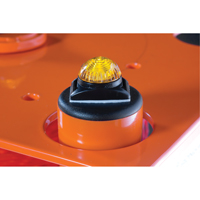 Lights for Portable Safety Zone Barrier SDP586 | M & M Nord Ouest Inc
