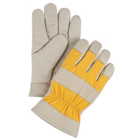 Gants de travail doubl&eacute;s pour l'hiver de premi&egrave;re qualit&eacute;, Moyen, Paume en Cuir fleur de porc, Doublure en Molleton de mousse M & M Nord Ouest Inc