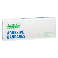 Bandages, Rectangulaire/carr&eacute;e, 3", Plastique, Non st&eacute;rile M & M Nord Ouest Inc