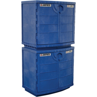 Polyethylene Corrosive/Acid Cabinet, 24 gal., 36" x 35" x 25" M & M Nord Ouest Inc