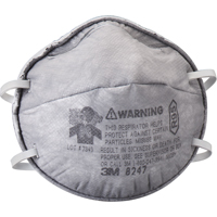 8247 Particulate Respirators, R95, NIOSH Certified M & M Nord Ouest Inc