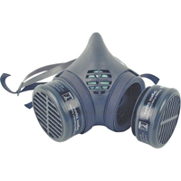 Respirateur &agrave; demi-masque assembl&eacute; de la s&eacute;rie 8000, &eacute;lastom&egrave;re/Thermoplastique, Moyen M & M Nord Ouest Inc