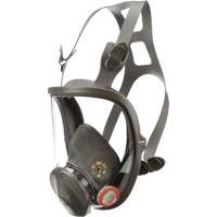 6000 Series Full Facepiece Reusable Respirator, Elastomer/Silicone/Thermoplastic, Medium M & M Nord Ouest Inc