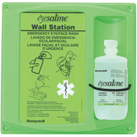 Saline Eyewash Wall Station, Single M & M Nord Ouest Inc