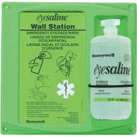 Saline Eyewash Wall Station, Single M & M Nord Ouest Inc