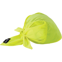 Chill-Its&reg; 6710CT Cooling Triangle Hats, High Visibility Lime-Yellow M & M Nord Ouest Inc