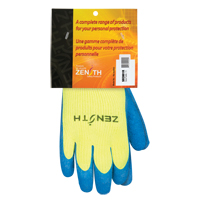 Gants haute visibilit&eacute; doubl&eacute;s d'acrylique de caoutchouc naturel, 2T-Grand, R&ecirc;vetement Latex de caoutchouc, Calibre 7, Enveloppe en Acrylique M & M Nord Ouest Inc