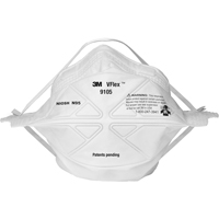 9105S VFlex Particulate Respirators, N95, NIOSH Certified, Small M & M Nord Ouest Inc