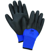 North&reg; Northflex Cold Grip Gloves, 8/Medium, PVC Coating, 15 Gauge, Nylon Shell M & M Nord Ouest Inc