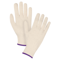 Gants en tricot d'usage standard, Poly/coton, Calibre 7, T-petit M & M Nord Ouest Inc