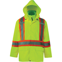 Journeyman 3-in-1 Safety Jackets, Polyester, High Visibility Lime-Yellow, Small M & M Nord Ouest Inc