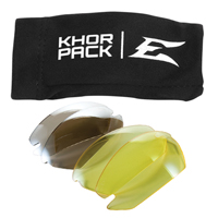 Lentilles de rechange pour les lunettes de s&eacute;curit&eacute; Khor, Antibu&eacute;e/anti-&eacute;gratignures, Transparent, Khor M & M Nord Ouest Inc