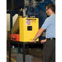 Sure-Grip&reg; EX Mini Flammable Safety Cabinet, 2 Gal., 1 Door, 17" W x 22" H x 8" D M & M Nord Ouest Inc