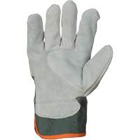 Gants d'ajusteur Endura, Grand, Paume en Cuir refendu, Doublure en Coton M & M Nord Ouest Inc