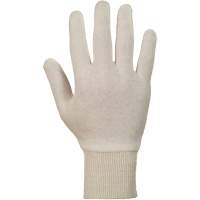 Gants tricot&eacute;s Superior ML80K, Taille unique, Blanc, Non doubl&eacute;, Poignet en tricot M & M Nord Ouest Inc