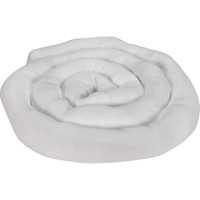 Remblais tubulaire absorbant, Huile seulement, Absorption 45 gal., 3" la x 10' lo, Pqt de 10 M & M Nord Ouest Inc