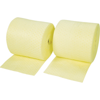 Premium Bonded Sorbent Pads, Heavyweight, 150' L x 15" W, 25 gal. Absorbancy M & M Nord Ouest Inc