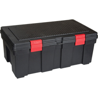 Water Resistant Storage Container, 33" W x 19" D x 13" H, Black M & M Nord Ouest Inc