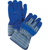 Premium Quality Fitters Gloves with Kevlar&reg; Stitching, Large, Split Cowhide Palm, Cotton Inner Lining M & M Nord Ouest Inc