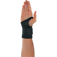 Proflex&reg; 670 Ambidextrous Single Strap Wrist Support, Neoprene, Small M & M Nord Ouest Inc
