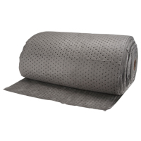 High Traffic Sorbents, Heavyweight, 150' L x 30" W, 60 gal. Absorbancy M & M Nord Ouest Inc