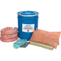 Trousse de lutte contre les d&eacute;versements pour camion, Mati&egrave;res dangereuses, Baril, Absorbance de 10 gal. US M & M Nord Ouest Inc