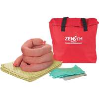 Spill Kit, Hazmat, Bag, 5 US gal. Absorbancy M & M Nord Ouest Inc
