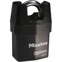Cadenas prot&eacute;g&eacute; ProSeries, Noir, Cl&eacute;s diff&eacute;rentes, Acier lamin&eacute;, Largeur de 2-3/8" M & M Nord Ouest Inc