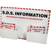 MSDS or SDS Information Centres, English, Binders Included SEJ591 | M & M Nord Ouest Inc