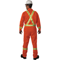 Westex UltraSoft&reg; Unlined Coveralls, Large, Orange M & M Nord Ouest Inc