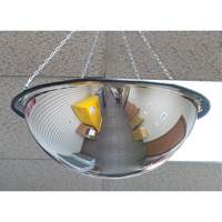 360° Dome Mirror, Full Dome, Open Top, 20" Diameter M & M Nord Ouest Inc