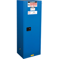 Armoires &eacute;troites doubl&eacute;es pour rangement de mati&egrave;res dangereuses Chem-Cor, 22 gal., 23,25" x 65" x 18" M & M Nord Ouest Inc