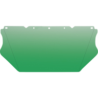 V-Gard&reg; Visor for General Purpose Applications, Polycarbonate, Green Tint M & M Nord Ouest Inc