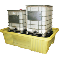 Double IBC 4000i Without Drain, 750 US gal. Spill Capacity, 113" x 71" x 32" M & M Nord Ouest Inc