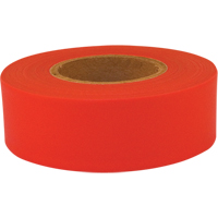 Sub-Zero Flagging Tape, 1.2" W x 150' L, Fluorescent Red M & M Nord Ouest Inc