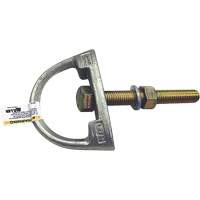 Miller&reg; Anchorage Connector with Hardware, D-Ring, Permanent Use M & M Nord Ouest Inc