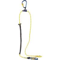 Longe de positionnement réglable à corde pour grimpeur, 1 branches, 8', Nylon SES231 | M & M Nord Ouest Inc