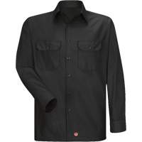 Long Sleeve Ripstop Shirt, Men's, 3X-Large, Black M & M Nord Ouest Inc