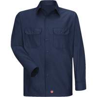 Long Sleeve Ripstop Shirt, Men's, 3X-Large, Navy Blue M & M Nord Ouest Inc