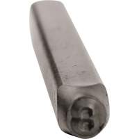 Morceaux pour tampons manuels en acier &agrave; l'unit&eacute; - &agrave; usage g&eacute;n&eacute;ral, # 8, 3/32" M & M Nord Ouest Inc