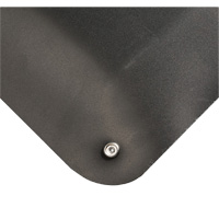Tapis conducteur d'&eacute;lectricit&eacute; no 786, 2' la x 3' lo x 15/16" &eacute;p, PVC, Lisse, Noir M & M Nord Ouest Inc