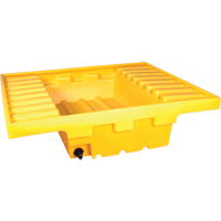 Contenant de confinement Ultra-Rack Sump, 51,5'' lo x 51,5'' la x 12" ha, 66 gal. US Capacit&eacute; M & M Nord Ouest Inc