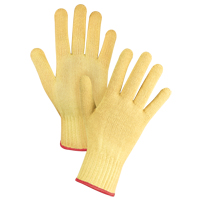 Gants tricot&eacute;s sans couture, Taille Petit/7, Calibre 7, Enveloppe en Kevlar, ASTM ANSI niveau A2/EN 388 niveau 3 M & M Nord Ouest Inc